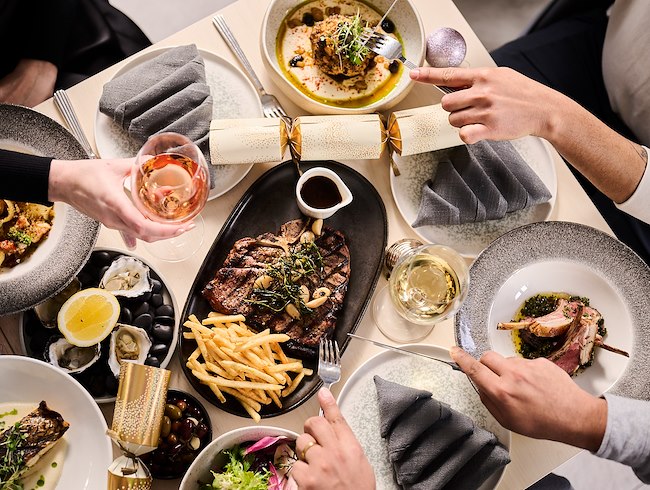 Christmas Day Lunch at Midnight